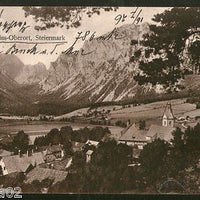 Austria 1926 Tragoess Oberort Steiermark View Picture Post Card # 146