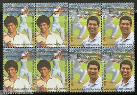 India 2013 Sachin Tendulkar Cricket Player Sports BLK/4 MNH