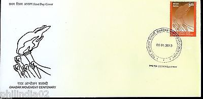 India 2013 Ghadar Movement Centenary FDC