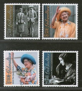 Gibraltar 2000 Queen Mother 100th Bday King George Sc 846-49 MNH # 2605