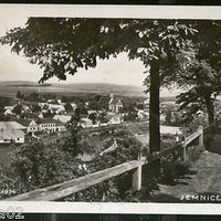 Czechoslovakia 1932 Jemnice City Panorama View Picture Post Card # 145