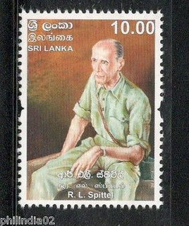 Sri Lanka 2014 Dr. R. L. Spittel Famous People 1v MNH # 3860