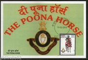 India 2017 The Poona Horse Military Costume Coat of Arms  Max Card # 16432