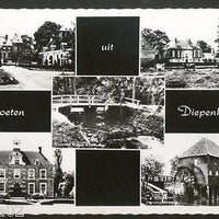 Netherlands 1970 Greetings from Diepenheim Building View Picture Post Card # 141