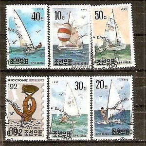 Korea 1992 Water Sport Yatching Sailing Ship Transport Cancelled # 3895A