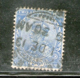 India 1911's KG V 2½As Ultramarine TypeA Phila 170 Used # 3039