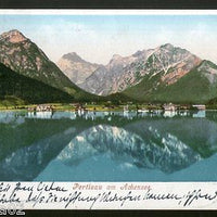 Austria 1902 Pertisau at Achensee Lake View Picture Post Card to Germany # 225