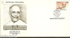 India 1997 Jerome D'Souza S.J. Phila-1596 FDC