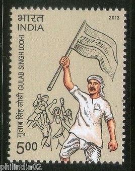 India 2013 Gulab Singh Lodhi 1v MNH