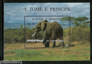 St. Thomas & Prince Island 1996 Elephant Animal Wild Life Sc 1241 MNH # 5197