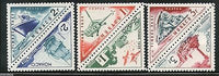 Monaco 1953 Modern Transports Sailing Ship Helicopter Railway Odd Shaped MNH # 13449