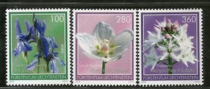 Liechtenstein 2014 Bog Flowers Plant Tree Flora 3v MNH # 4864