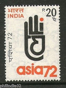 India 1972 Asia International Trade Fair Phila-560 MNH