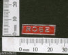 India 1950's Rose French Print Vintage Perfume Label Multi-Colour # 3968