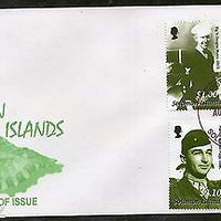 Solomon Islands 2002 Battle of Guadalcanal US Military Sc 948-51 FDC # 6090