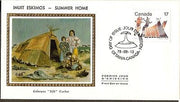 Canada 1979 Inuit Eskimos Summer Ho Colorano Silk Cover # 13179