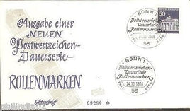 Germany 1966 Brandenburg Gate Architecture Sc 955 Cover