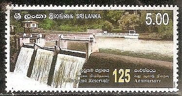 Sri Lanka 2010 Labugama Reservoir Water Purification Dam Barrage  MNH # 3517