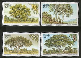 Venda 1984 Native Trees Plant Flora Environment Conservation Sc 92-95 MNH # 4279