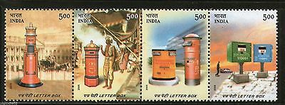 India 2005 Letter Boxes 150 Years of India Post Phila-2143 Se-tenant MNH