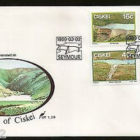 Ciskei 1989 Dams River Nature Architecture Environment Sc 131-4 FDC # 16377