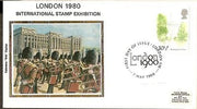 Great Britain 1980 London-80 Exhibit Colorano Silk Cover # 13173