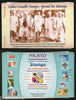 India 2005 Mahatma Gandhi’s Dandi March Spread his message Booklet 8 stamps Rs.5 # 3880