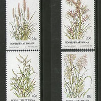 Bophuthatswana 1984 Grasses Flower Trees Plants Flora Sc 116-19 MNH # 1895