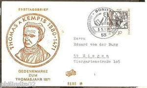 Germany 1971 Thomas a Kempis Author Writer Book Cover