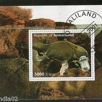 Somalia 2001 Marine Life Mammal Animals Fauna M/s Cancelled # 3725