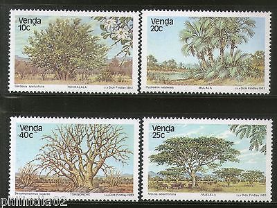 Venda 1983 Native Trees Plant Flora Environment Conservation Sc 88-91 MNH # 4336