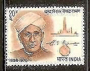 India 1971 Dr. C.V. Raman Nobel Prize Winner Phila-544 1v MNH