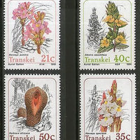 Transkei 1991 Parasitic Plants Flower Trees Flora Sc 247-50 MH # 4297