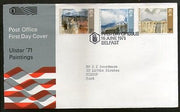 Great Britain 1971 Ulster Paintings from Northern Ireland 3v Belfast FDC # F104