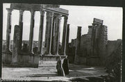 Tunisia 1968 Dougga Antique Theatre View / Picture Post Card to Germany # 127