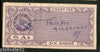 India Fiscal Akalkot State 6 As Type 4 KM44 Court Fee Revenue Stamp Used # 1403B