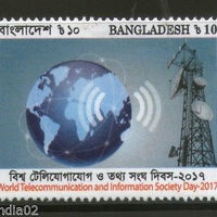 Bangladesh 2017 World Telecommunication & Information Society Day 1v MNH # 4776