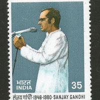India 1981 Sanjay Gandhi Phila-857 1v MNH