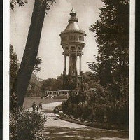 Hungary 1913 Budapest Margaret Island Water Tower View Picture Post Card #247
