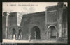 Morocco 1927 Meknes Bab Mansour Gate View / Picture Post Card to France # 125