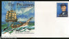 Norfolk Is. George H.P.Christian Sailing Ship Postal Stationery Envelope # 16286
