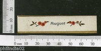 India 1950's Muguet French Print Vintage Perfume Label Multi-Colour # 940