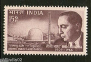 India 1966 Dr. Homi Jehangir Bhabha Scientist Phila-433 MNH