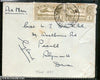 India 1931 KG V Air Mail Stamp on Cover Drigh Road Karachi to England # 1451-06