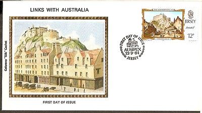 Jersey 1984 Painting Links With Australia John Giliffian Colorano Cover # 13270