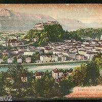 Austria 1908 Salzburg Cheese from Kapuzinerberg Architecture Used View Post Card