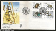South West Africa 1987 Insects Animals Wildlife Sc 582-85 FDC # 16331