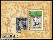 Antigua O/P Barbuda 1979 Sir Rowland Hill Death Centenary Sc 386 MNH M/s