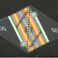 Netherlands 1989 Candle Trangular Odd Shaped Stamp Tête-bêche Pair MNH # 1261