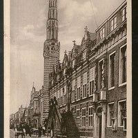 Netherlands 1936 Alkmaar City Town Hall Building View Picture Post Card # 135